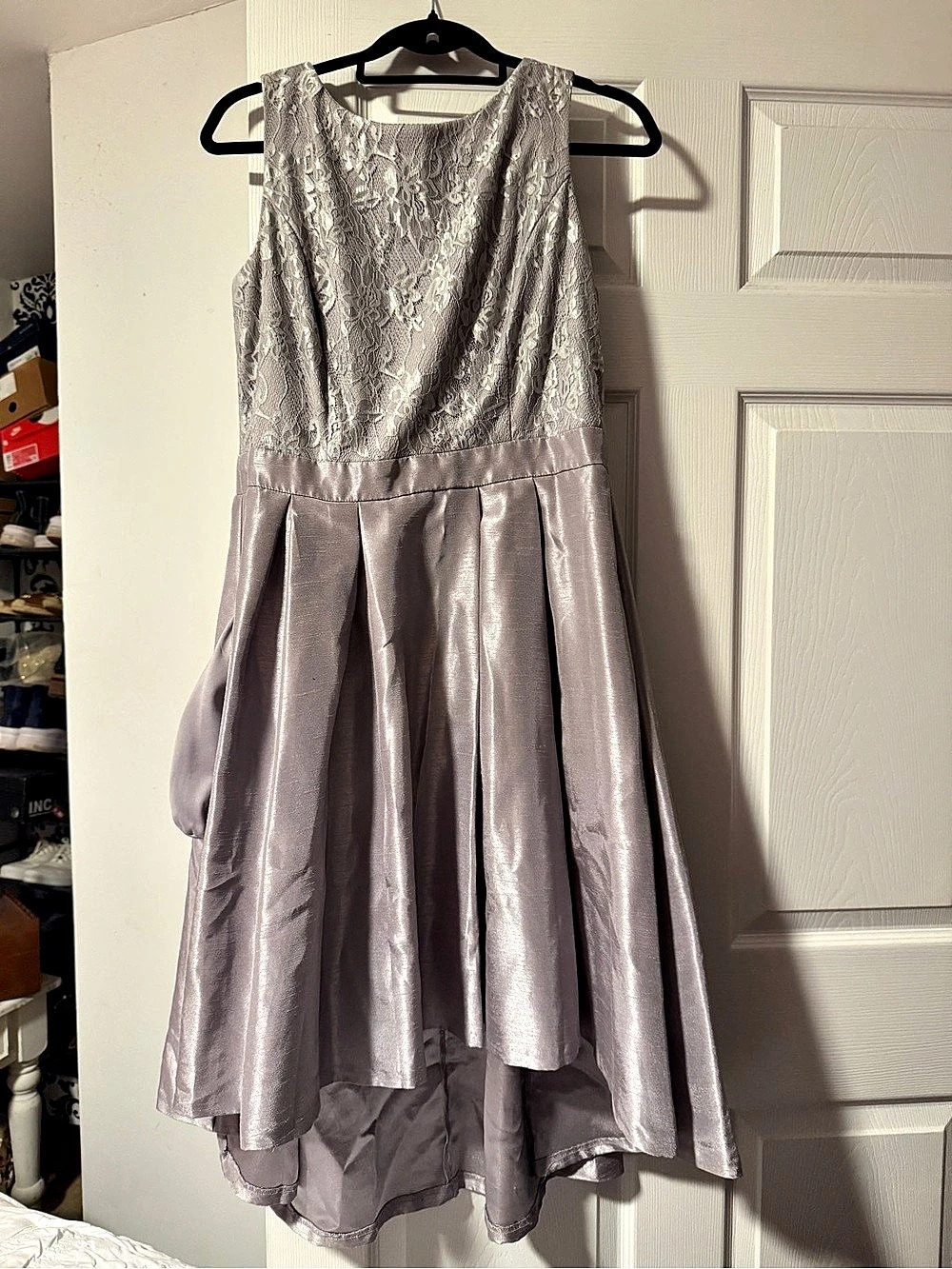 Sangria High Low Dress in Pink Size 12 Like New